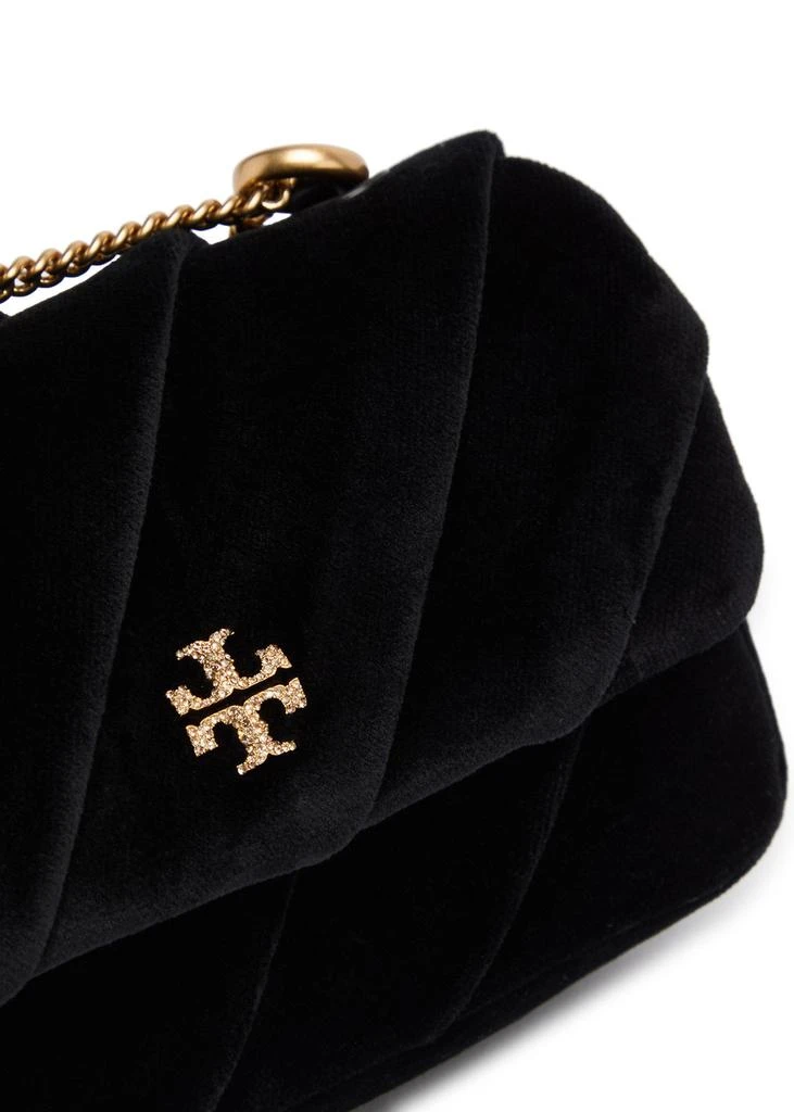 Tory Burch Kira Draped mini velvet cross-body bag 3