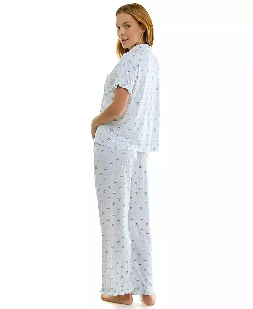 Sincerely Jules Women
s Mommy and Me Notch Collar Top 
Pants, 2-Piece Set 8