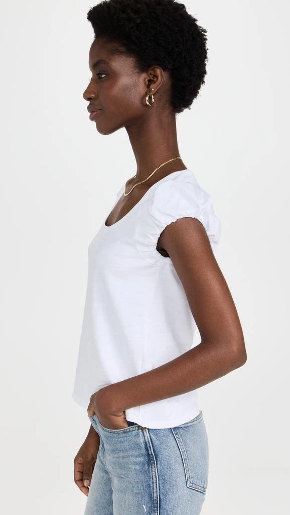 Nation LTD Rena Bubble Cap Sleeve Tee 3