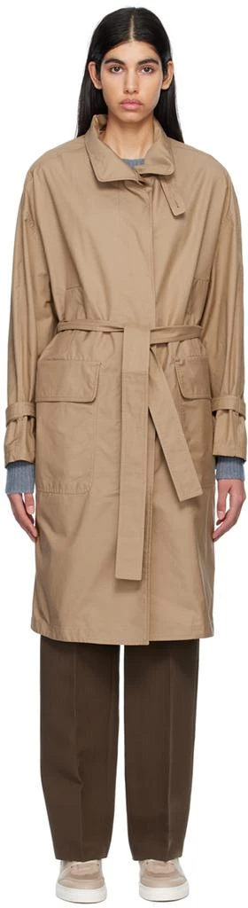 Max Mara Tan The Cube MTrench Coat 1