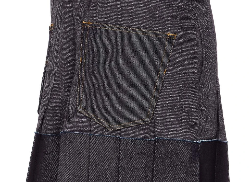 Sacai Sacai Wide Leg Flounced Shorts 3