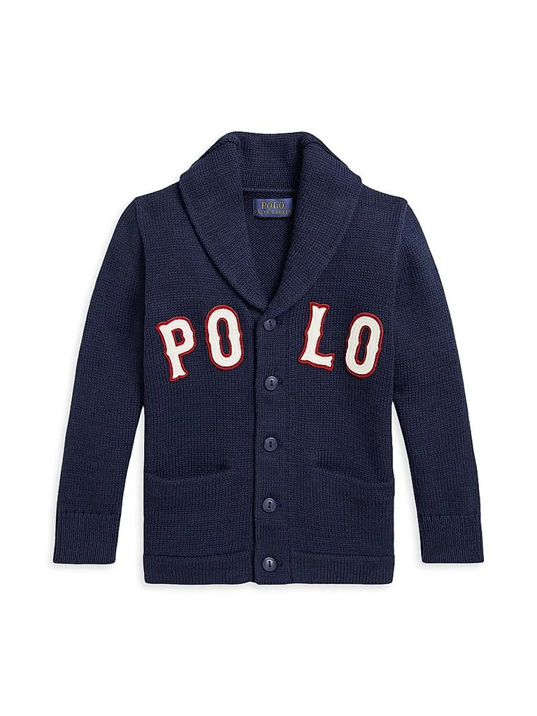 Ralph Lauren Little Boy's &amp; Boy's Polo Shawl Collar Cardigan 1