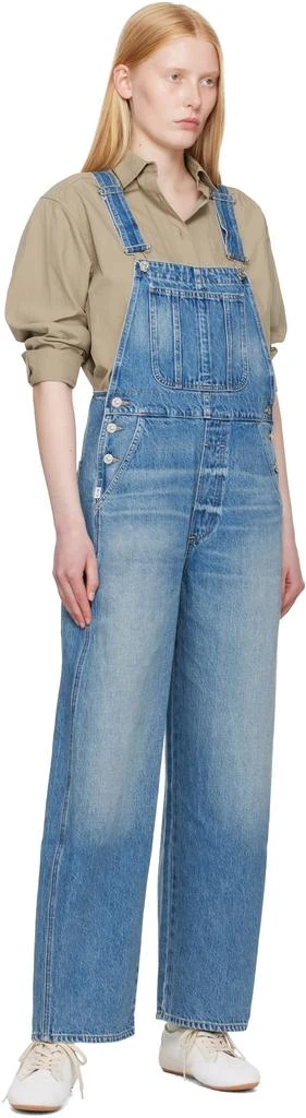Citizens of Humanity Blue Freya Denim Overalls 4