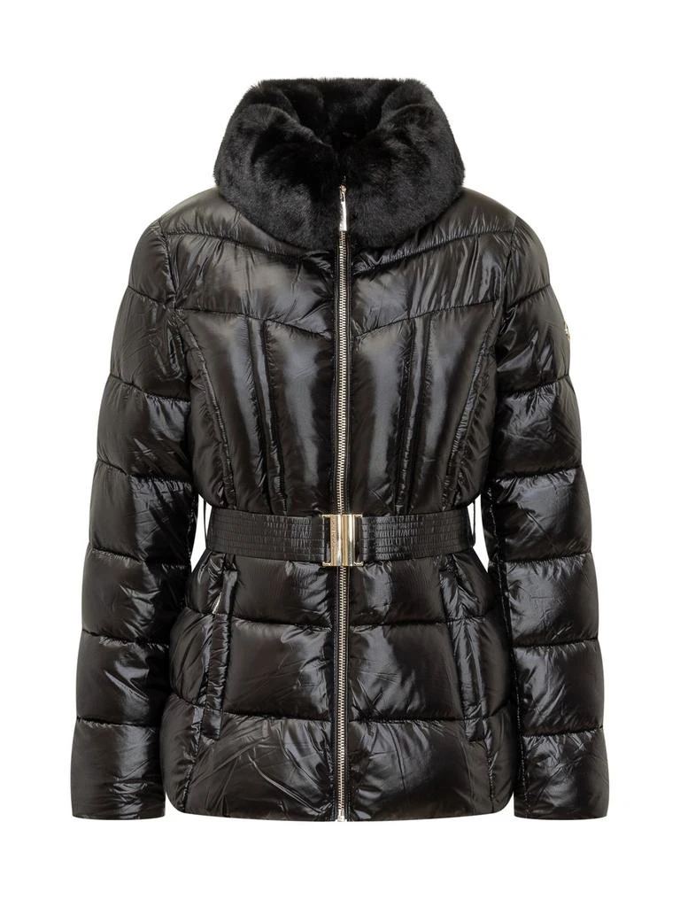 Michael Kors Michael Michael Kors Packable Faux Fur Trim Puffer Jacket 1