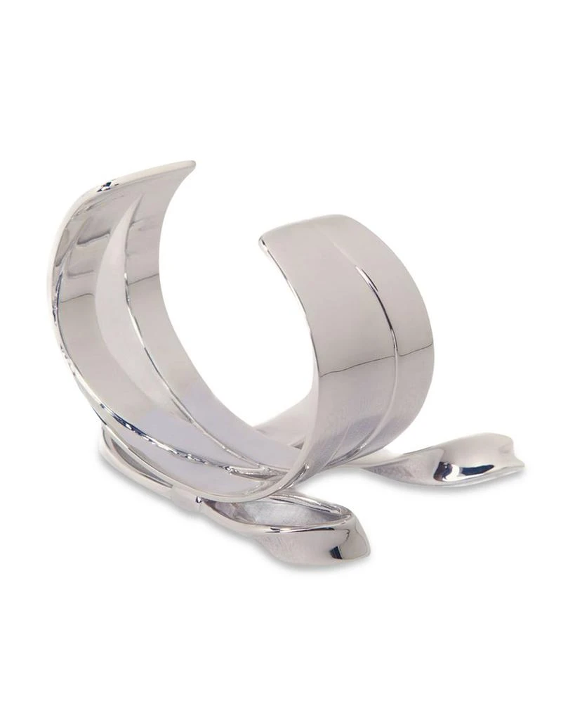 Maje Polished Bow Cuff Bangle Bracelet 2