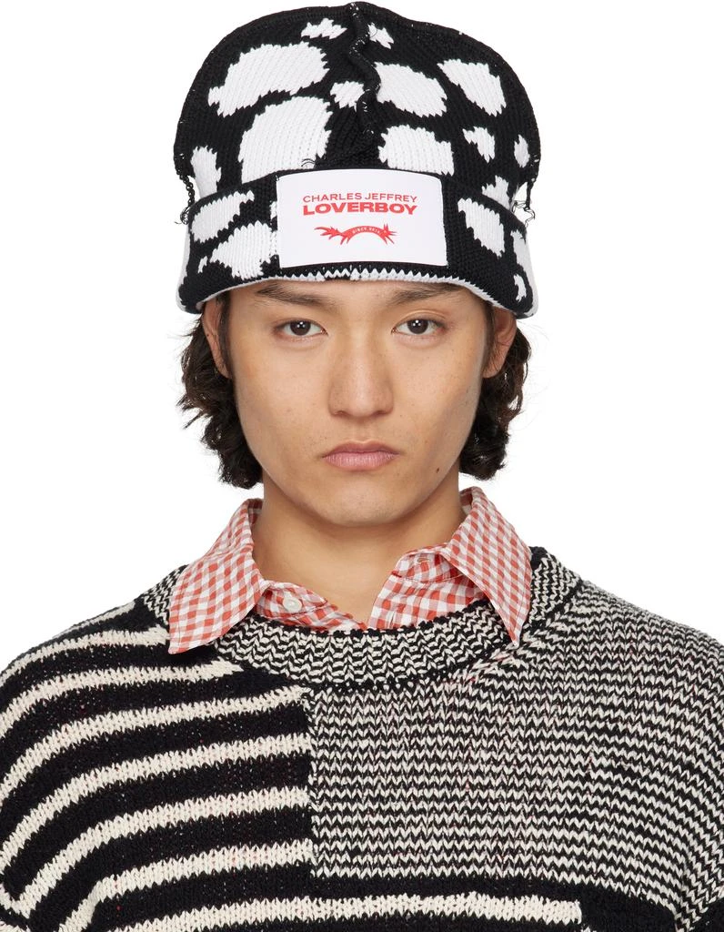 Charles Jeffrey Loverboy Black 
White Loverboy Beanie 1