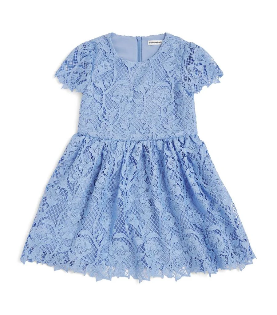 Self Portrait Lace Floral Dress (3-12 Years) 1