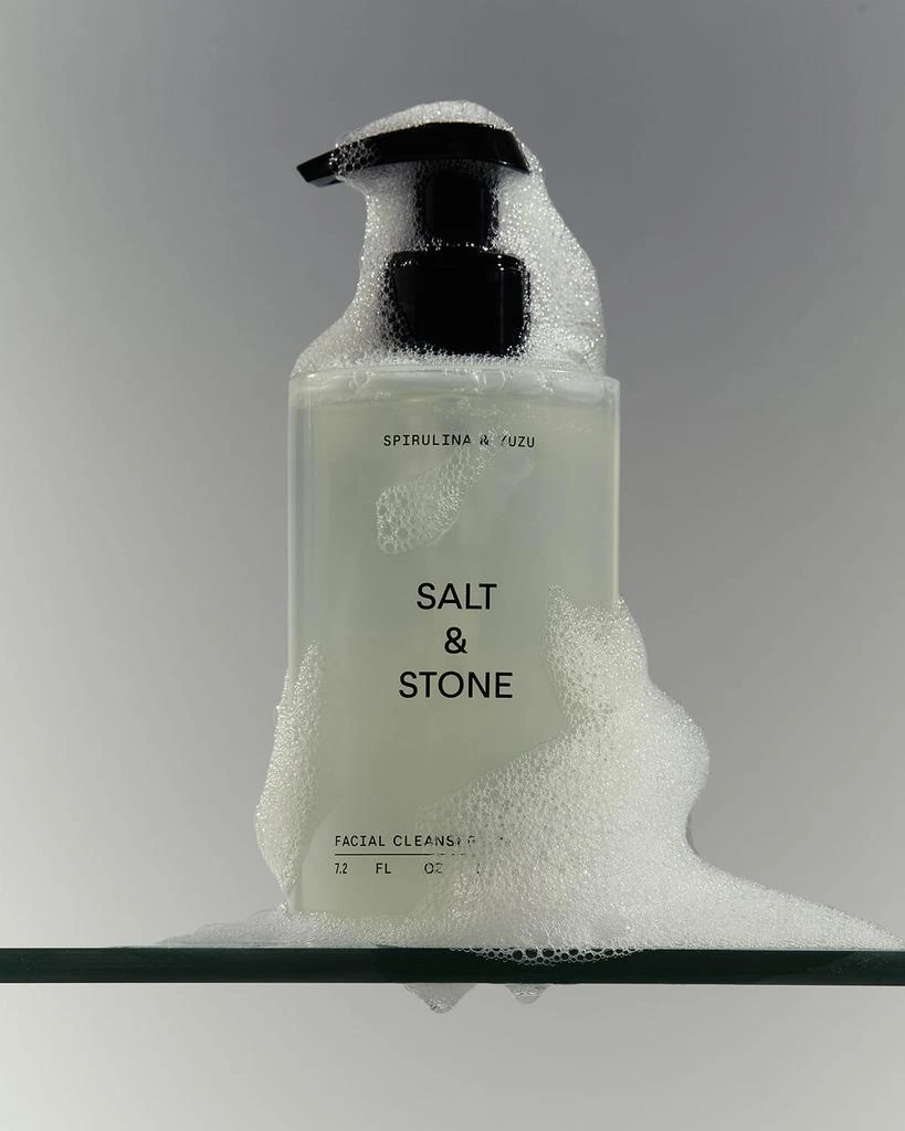 Salt & Stone Spirulina & Yuzu Facial Cleanser, 7.2 oz. 4