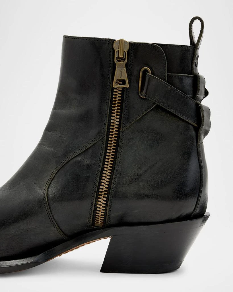 John Varvatos Men's Crosby Saddle Jodhpur Leather Boots 4