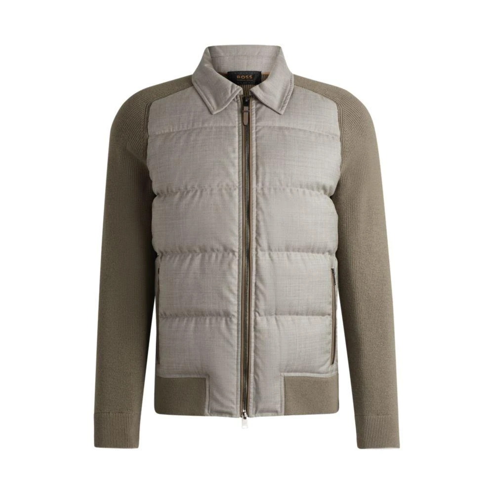 Hugo Boss Hybrid jacket with goose down and feather filling 1