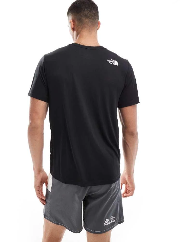 The North Face The North Face Training 24/7 logo t-shirt in black 4