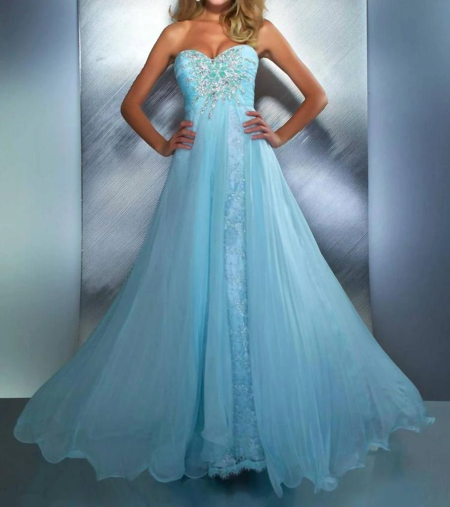 peruvian typical dress Mac Duggal Dress 1068 main image 1