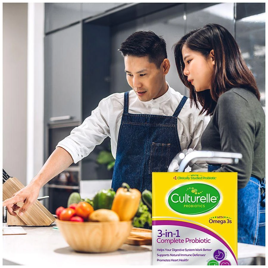 Culturelle 3-in-1 Complete Probiotic Daily Formula 7