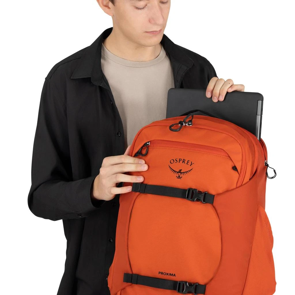 Osprey Osprey Proxima 30L Campus Laptop Backpack - Organized Everyday Pack with Tech Storage, Water Bottle Pockets, and Comfortable Carry - Perfect for School, Commute, and Travel, Firestarter Orange 9