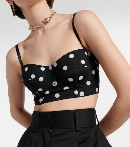Dolce 
Gabbana Jersey bra top 4