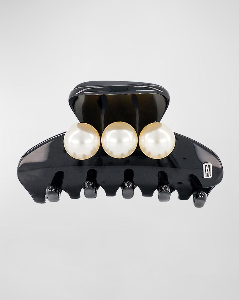 Alexandre de Paris Swarovski Pearly Jaw Hair Clip