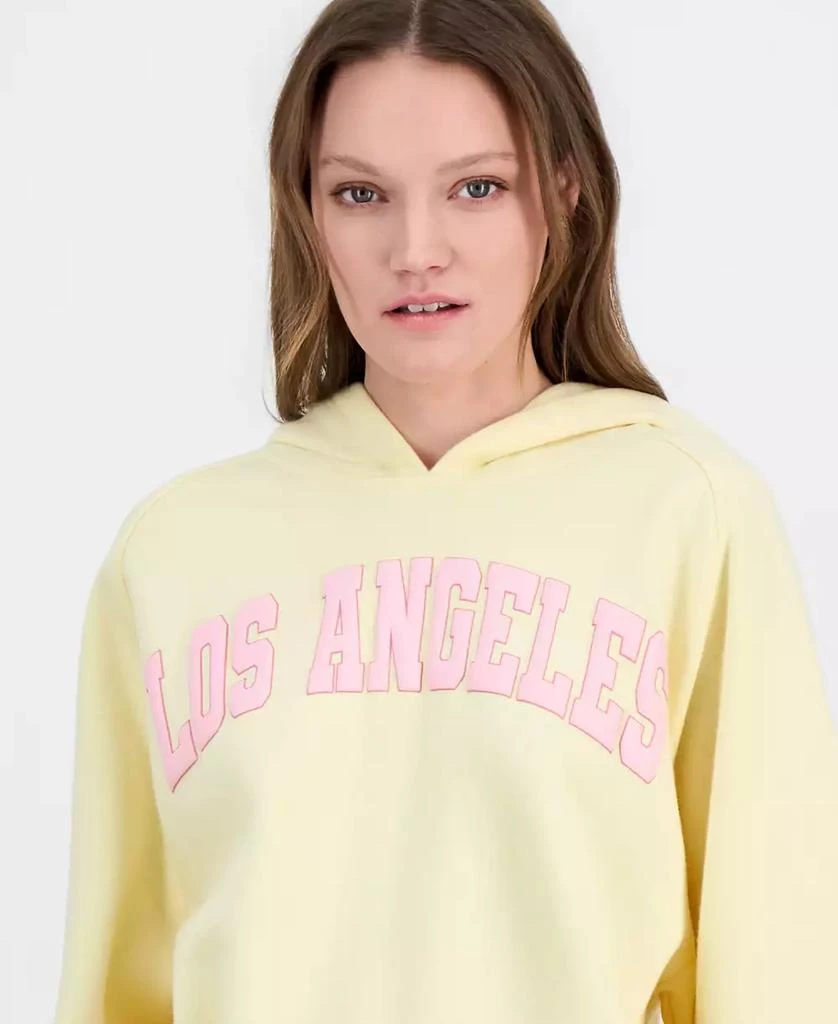 Self Esteem Juniors
 Los Angeles Puff Print Hoodie Sweatshirt 3