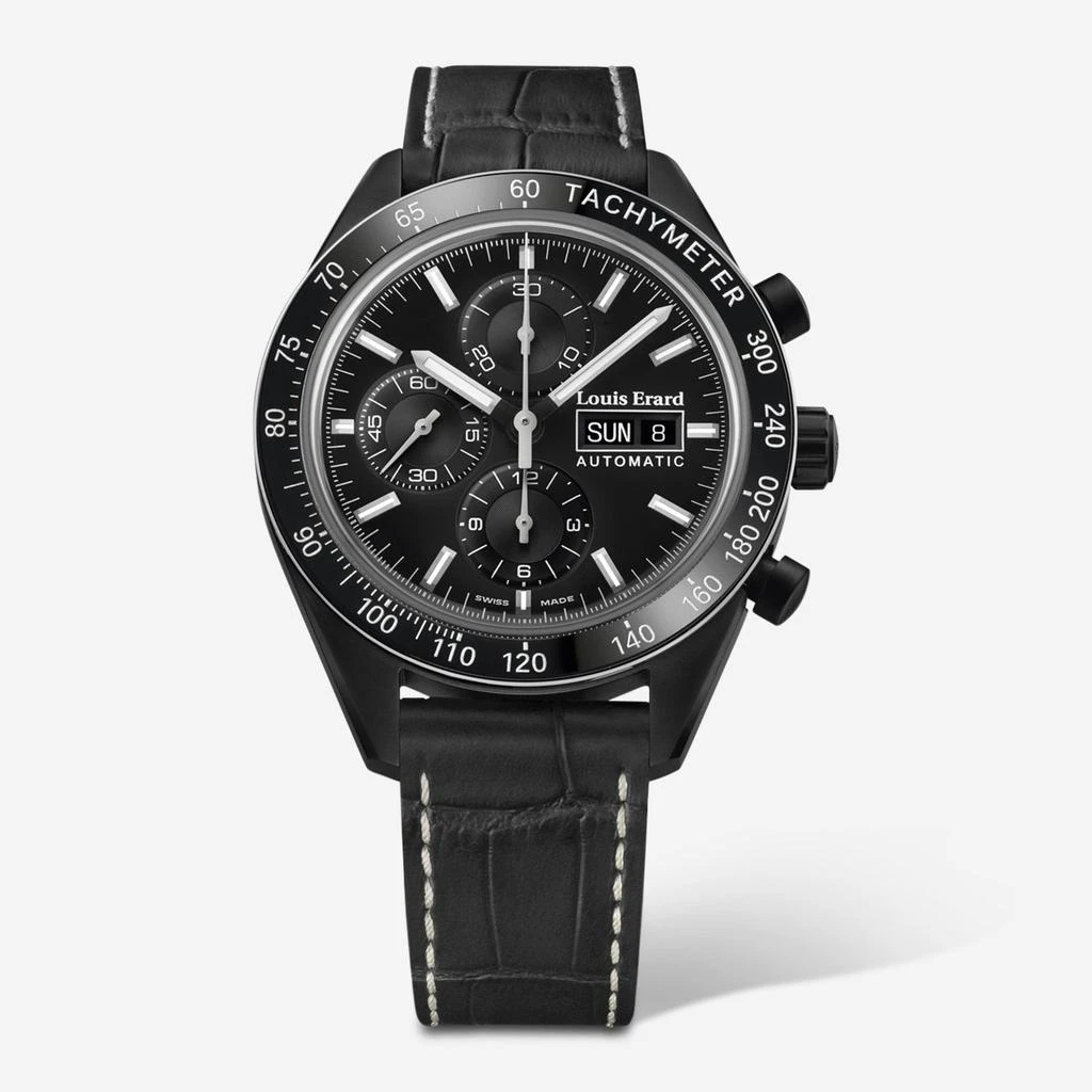 Louis Erard Louis Erard Sportive Chronograph Black PVD Automatic Men's Watch 78109NA22.BDCN82 1