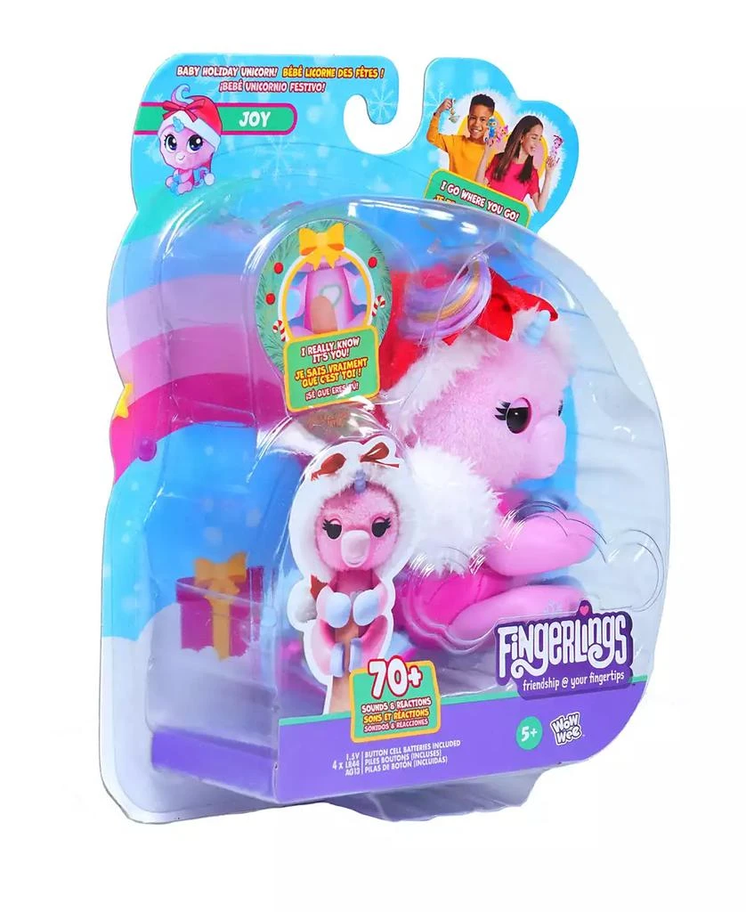 Fingerlings Snowbelle Pink Unicorn Toy 2