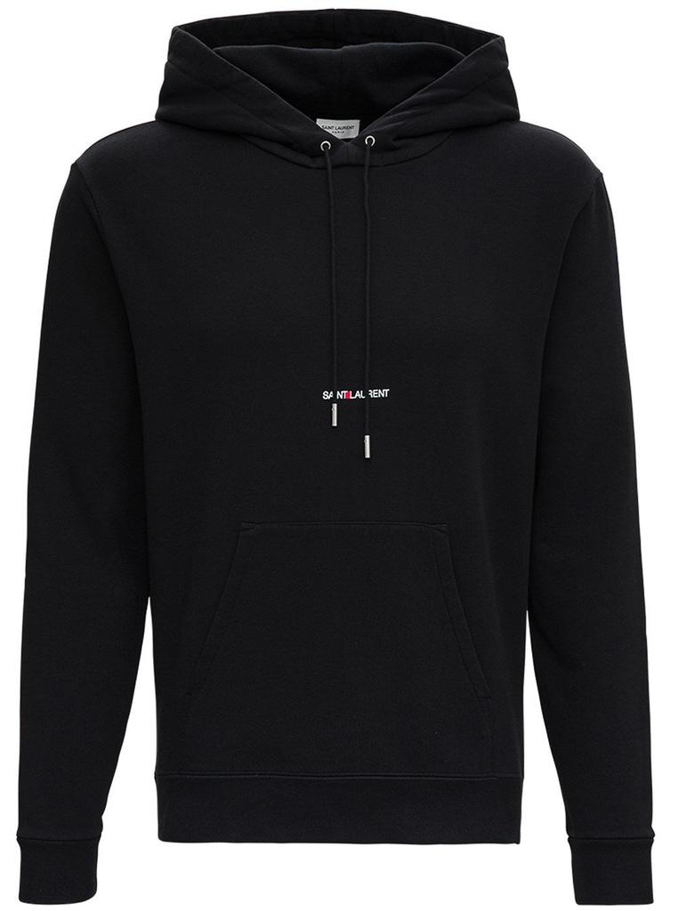 SAINT LAURENT＊HOODIE OVERSIZED MOLLETON DOUX Saint Laurent Clothing Hoodie Oversized Molleton Doux – LOZURI®