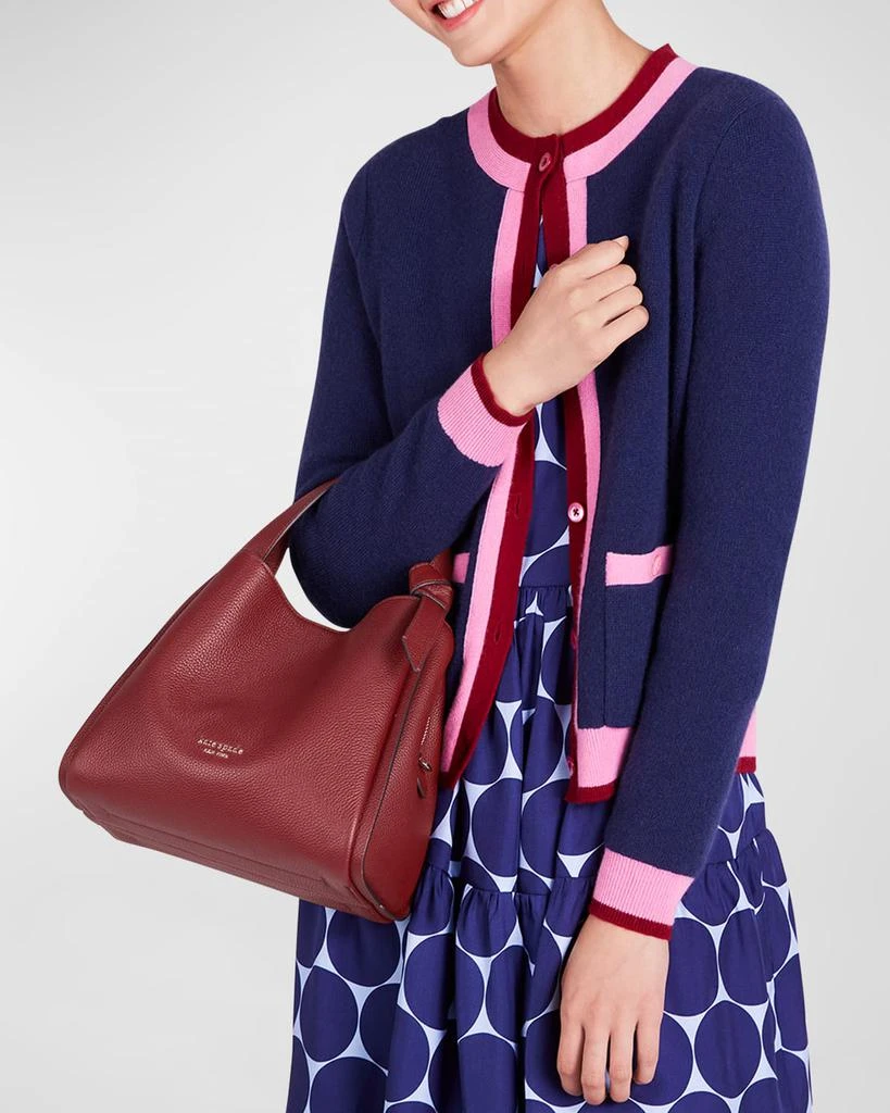Kate Spade knott medium leather tote crossbody bag 2