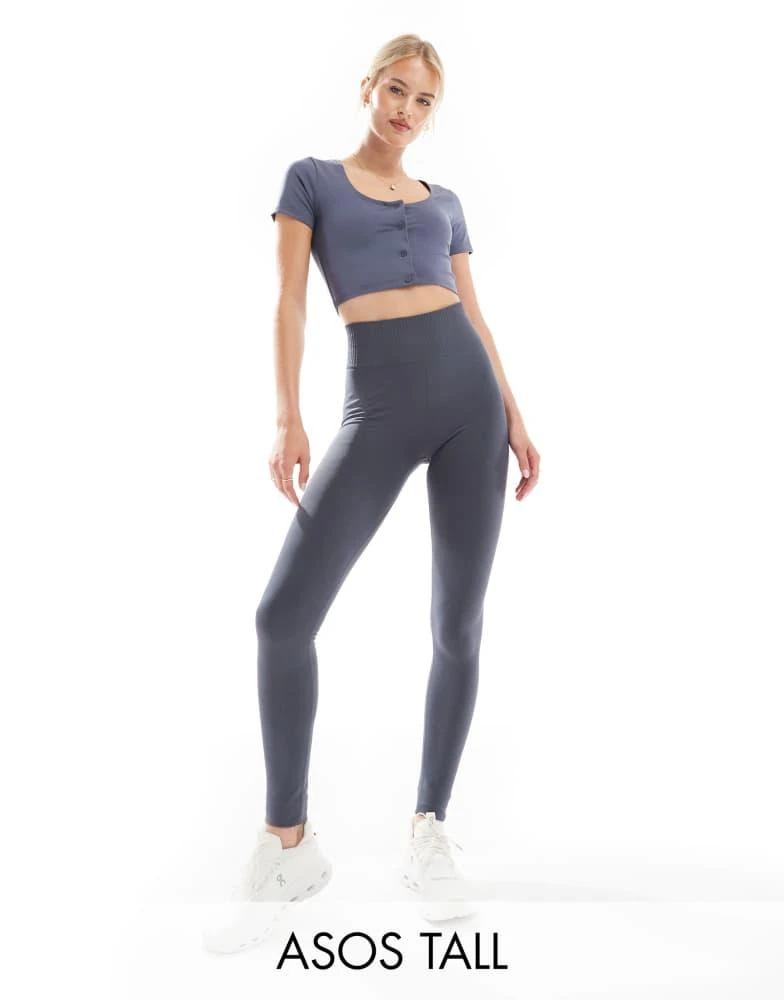 Asos Design Over The Bump Gym Leggings ASOS Maternity ASOS DESIGN