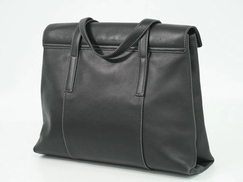 BVLGARI Logo Mania Leather Tote Bag (Pre-Owned) 2