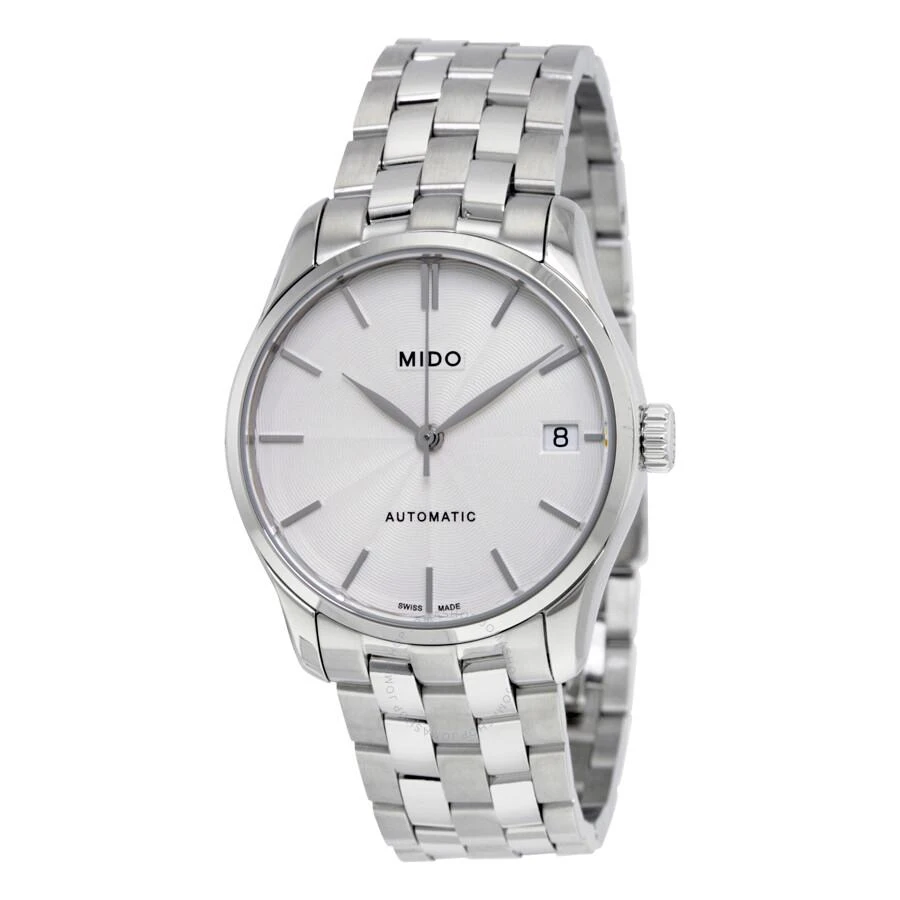 Mido Belluna II Automatic Silver Dial Ladies Watch M024.207.11.031.00 1