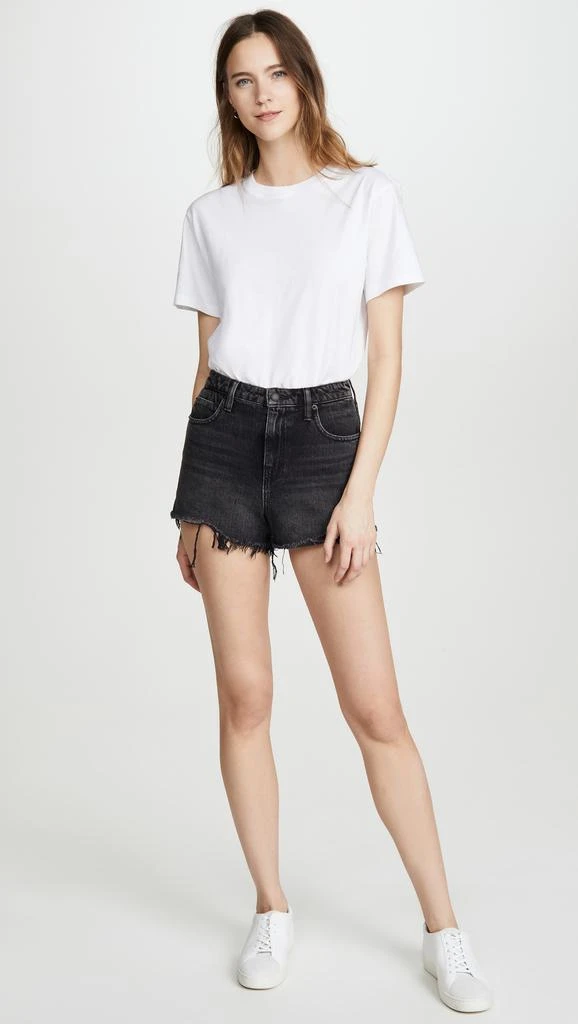 Alexander Wang Bite Grey Aged Shorts 4