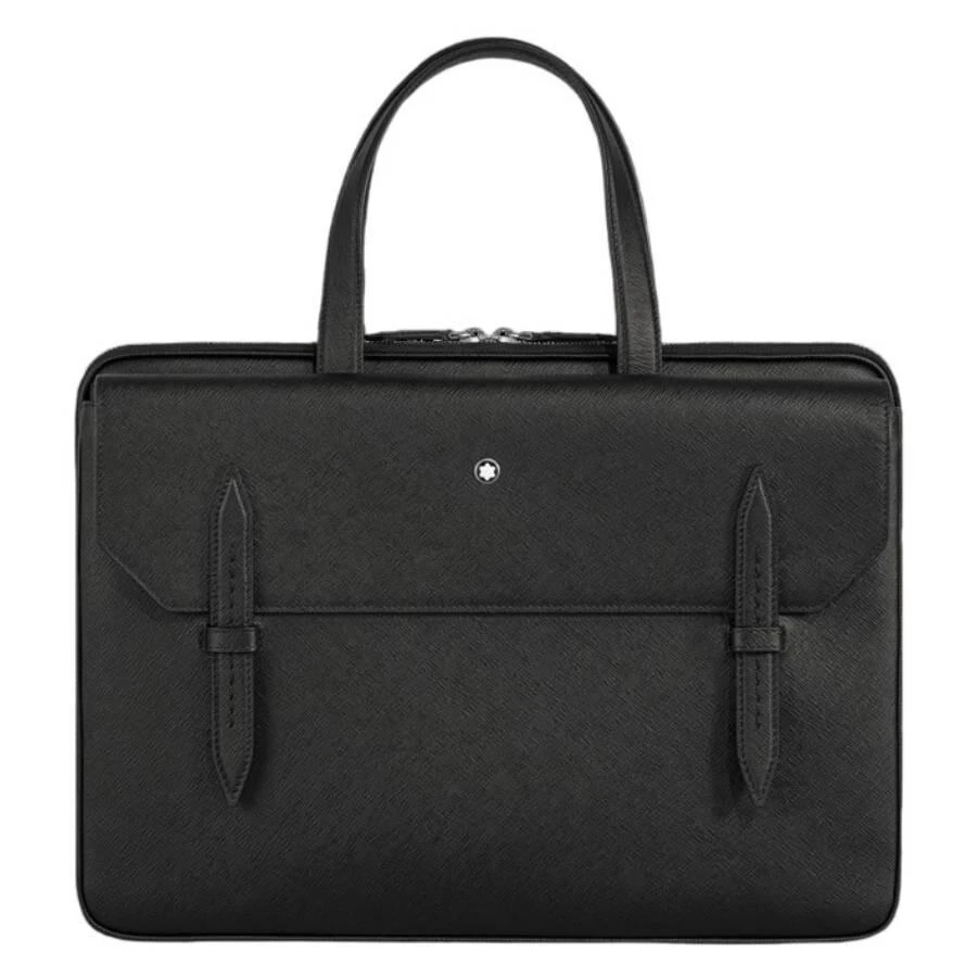 MontBlanc Black Sartorial Thin Leather Briefcase