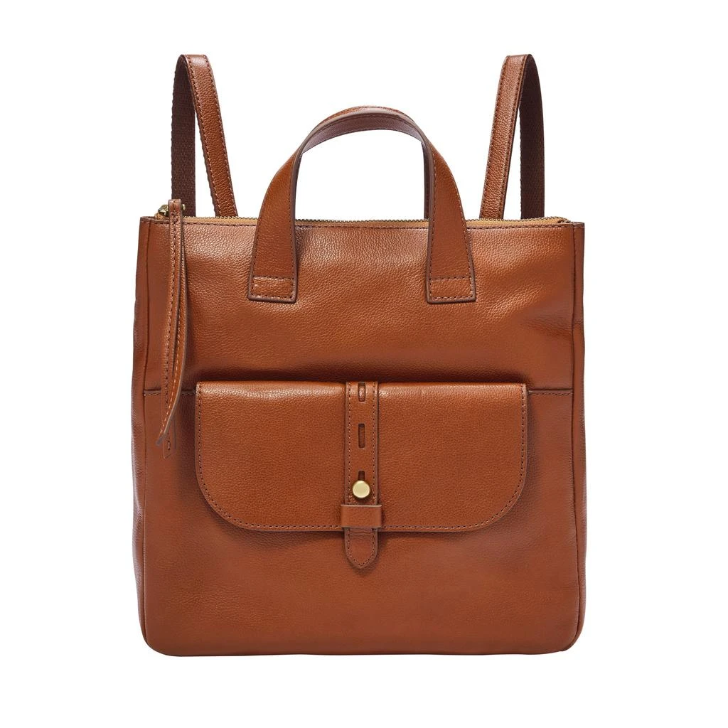 Fossil Fossil Women's Hunter Leather Backpack 1