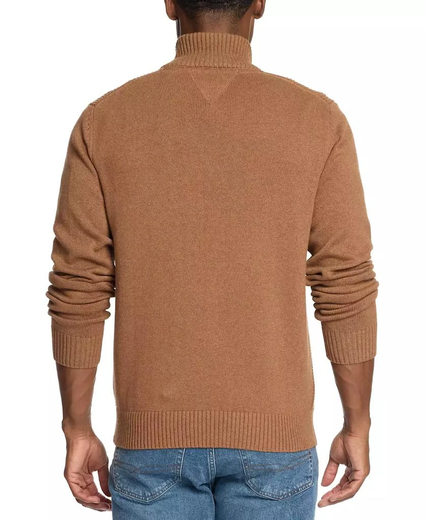 Weatherproof Vintage Men's Textured Quarter-Zip Sweater 2