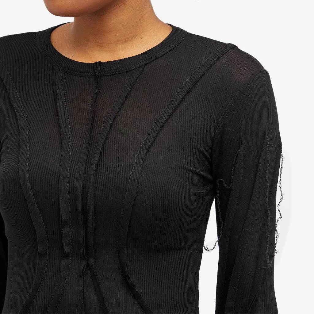 Sami Miro Vintage Sami Miro Vintage Asymmetric Long Sleeve Mini Dress 5
