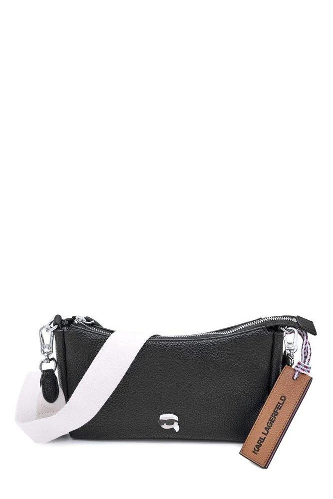 Karl Lagerfeld Paris Karl Lagerfeld Ikon Logo Charm Crossbody Bag