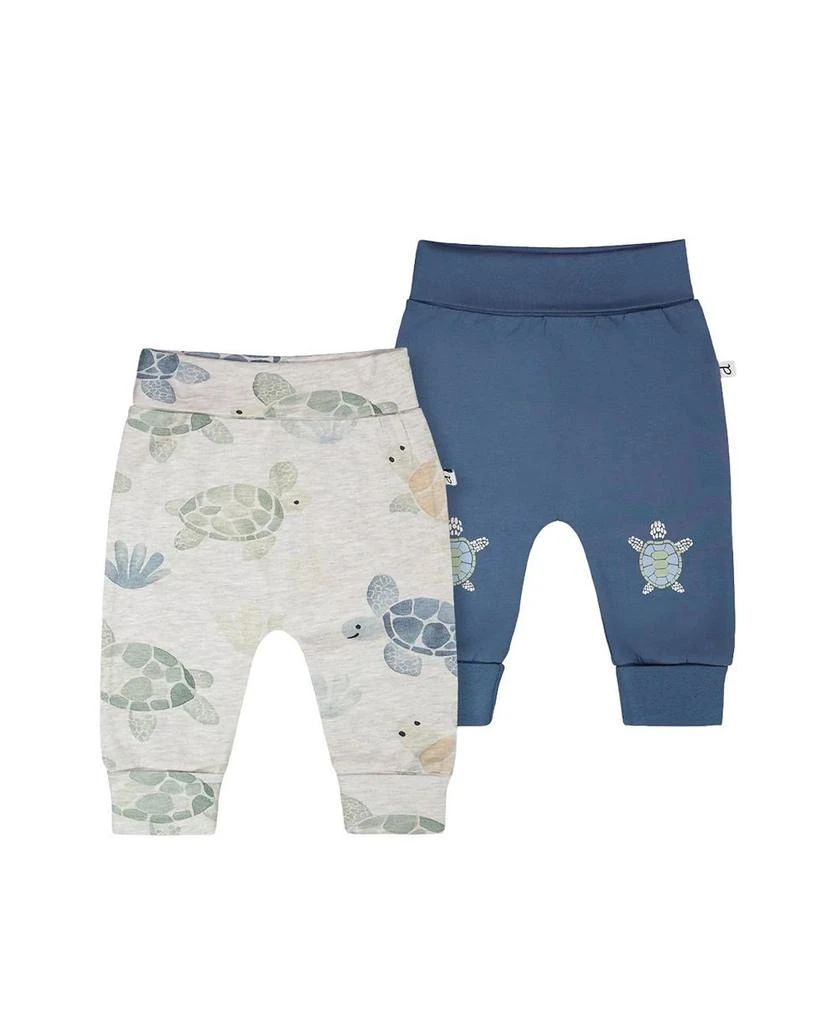 Deux par Deux Boys
 2 Pack Organic Cotton Jersey Evolutive Tutle Print Pants - Baby 1