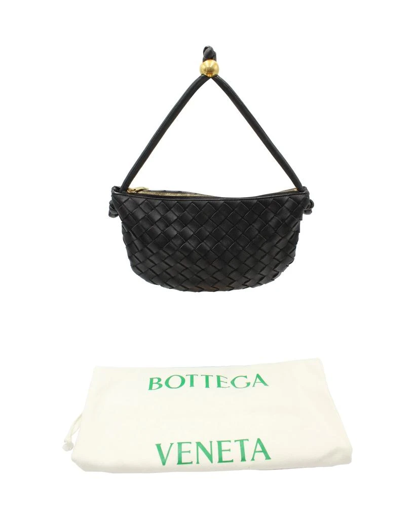Bottega Veneta Bottega Veneta Small Intrecciato Turn Pouch in Black Leather 2