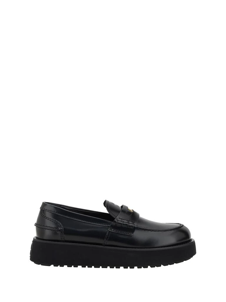Miu Miu Leather Loafers 1