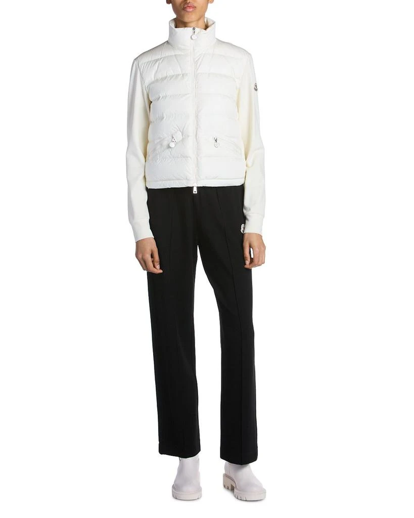 Moncler Mixed Media Puffer Cardigan 2