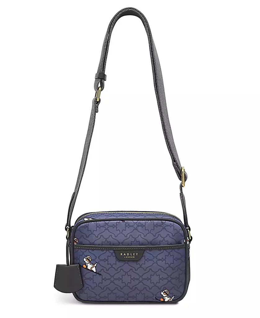 Radley Heirloom Ski Dog Polyester Mini Zip Top Crossbody 1