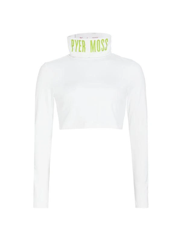 Reebok Logo Turtleneck Crop Top 5