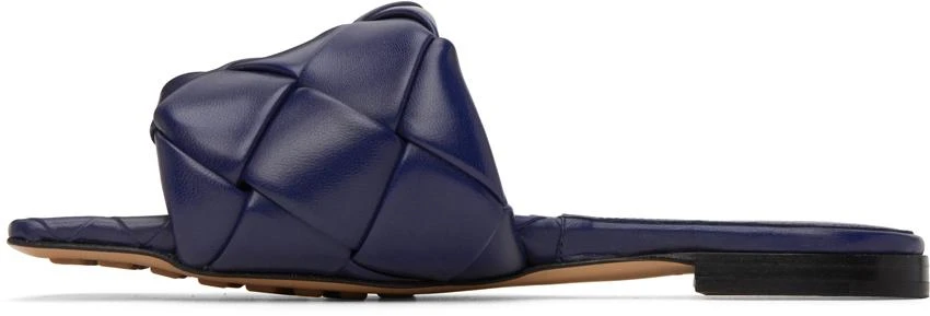 Bottega Veneta Blue Lido Flat Sandals 3