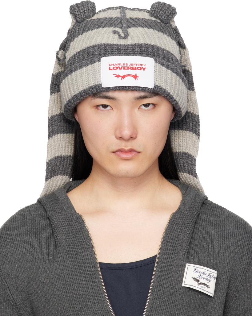 Shop Black Chunky Aviator Beanie on Sale at BeyondStyle – Get 80