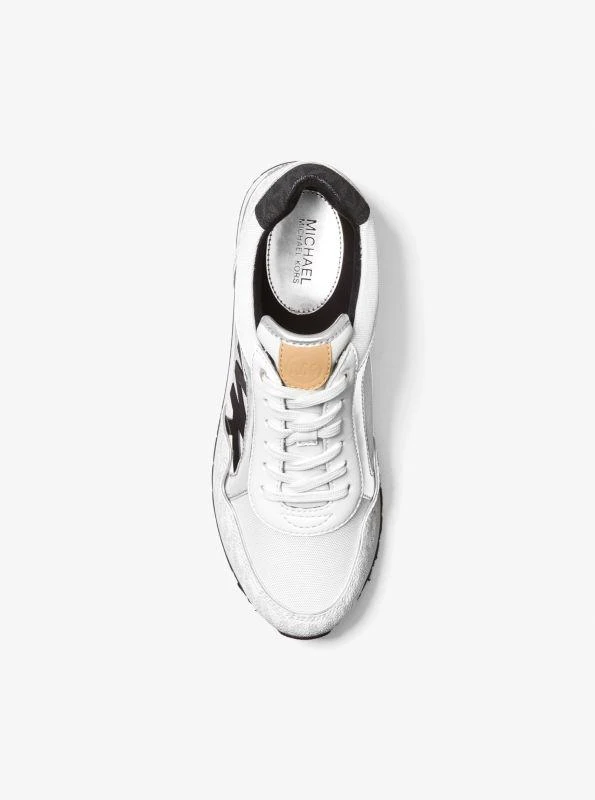 michael_kors Maddy Two-Tone Logo Trainer 4