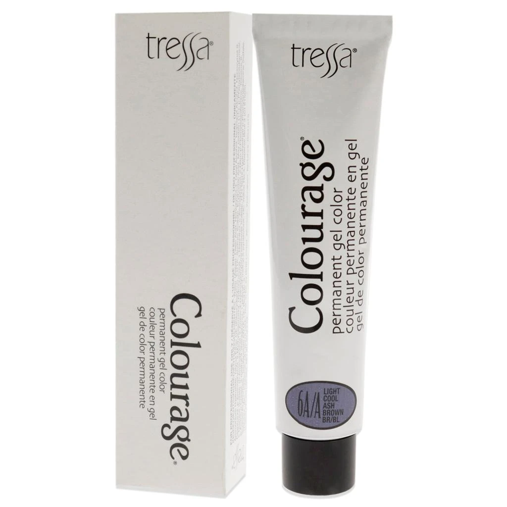 Tressa Colourage Permanent Gel Color - 6AA Light Cool Ash Brown by  for Unisex - 2 oz Hair Color 4