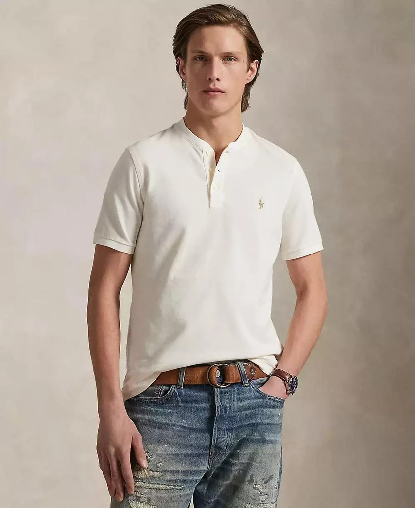 Ralph Lauren Men's Cotton Piqué Henley Shirt 1