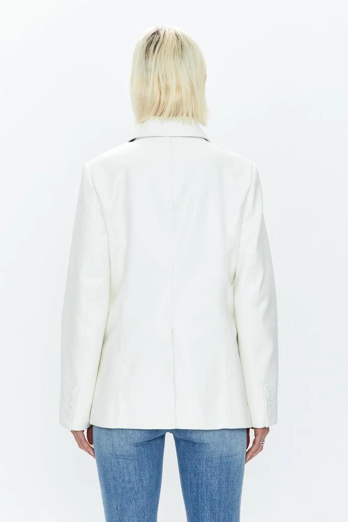 Pistola Denim Joni Fitted Blazer - Ivory 4