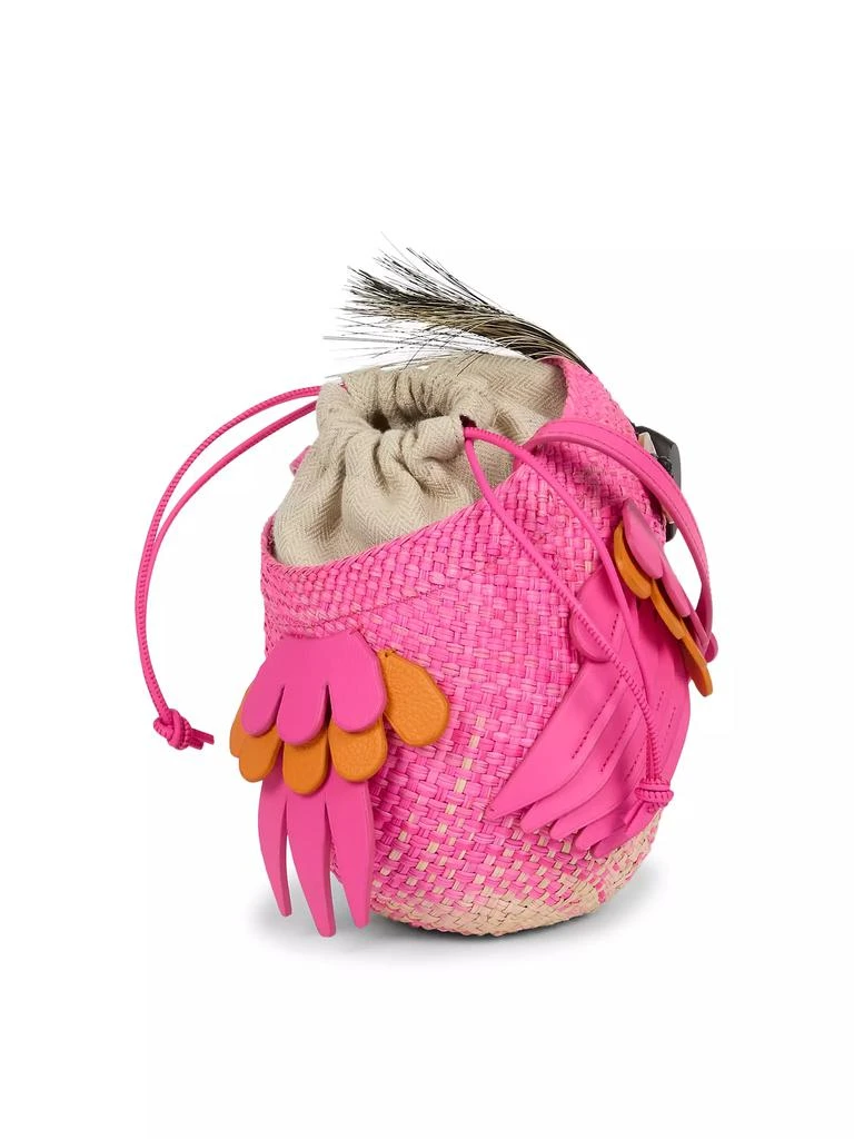 Loewe LOEWE x Paula's Ibiza Woven Bird Bag 4