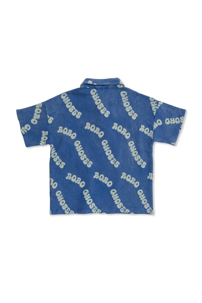 BOBO CHOSES Cotton polo with logo