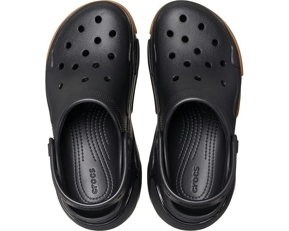 Crocs Bubble Crush 210061-0WS Clog Unisex M4-W6 Black Slip On Casual Shoes UPS67 6