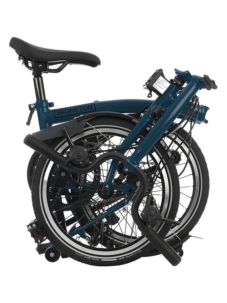Brompton Bikes C Line 12 Speed Mid Handlebar Folding Bike